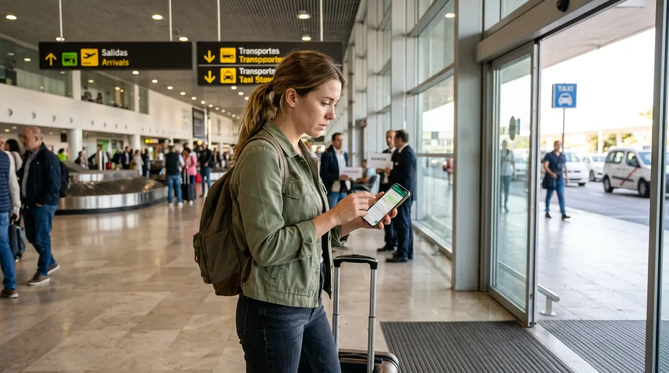 📲 WhatsApp on transfer day at PMI: support and what to do if you don’t see the driver