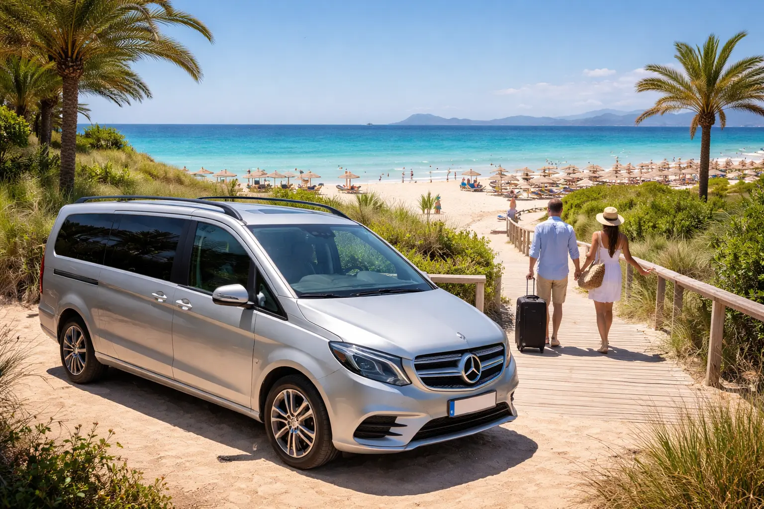 🚖 Transfer PMI → Playa de Muro: 50–60 Min. und Festpreis