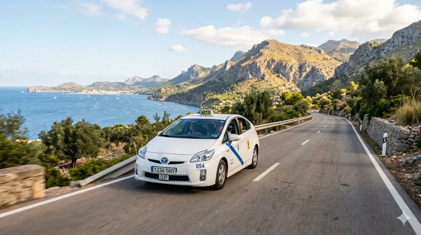 🚖 Transfer PMI → Port de Pollença: 55–65 min and Fixed Price