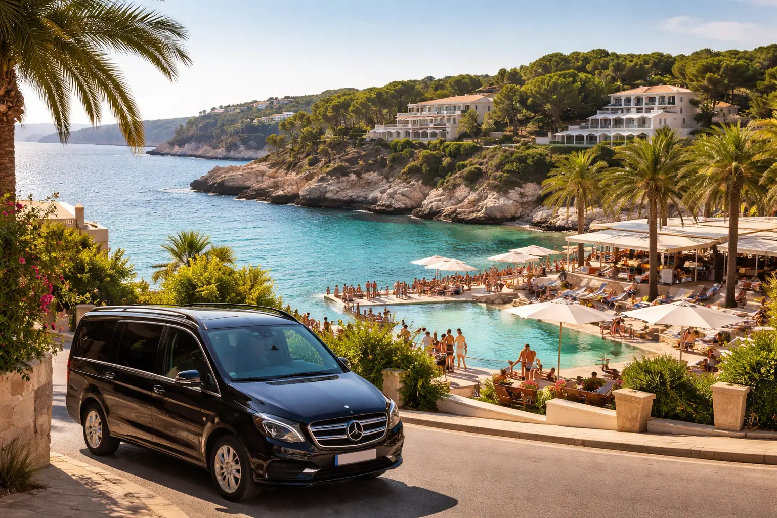 Transfer from Palma Airport to Puig de Ros | Fixed Price and Clear Pickup